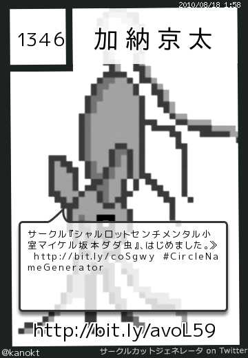 加納京太さんのサークルカット