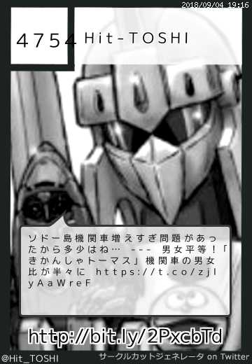 Hit-TOSHIさん(@Hit_TOSHI)のサークルカット